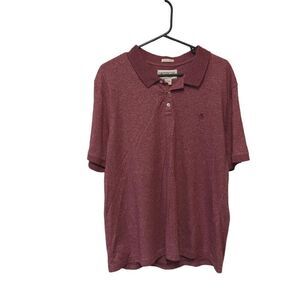 The Original Penguin Heritage Slim Fit XXL Polo Heather Red